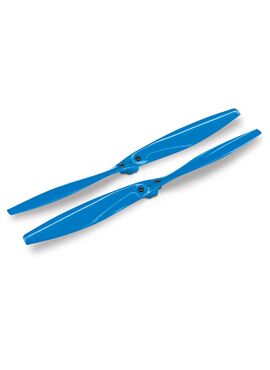 Rotor blade set, blue (2) (with screws), TRX7929
