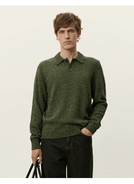 1000556 Billy Mouliné Knitted Polo LES DEUX