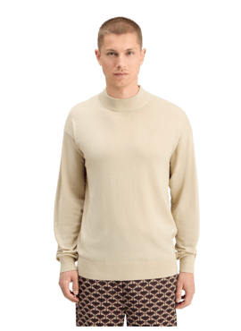178525 Dropped shoulder Mock Neck SCOTCH AND SODA