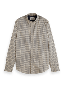 178409 Slim Fit Ditsy AOP Shirt SCOTCH AND SODA