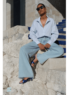 BY-BAR jule stripe blouse (26112003)