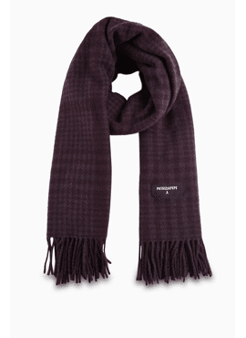 PATRIZIA PEPE F0075 A621 SCIARPA/SCARF NEW EDGE CHECK