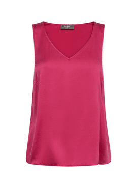 MOSMOSH MMAstrid V-Neck Silk Tank Top 153590