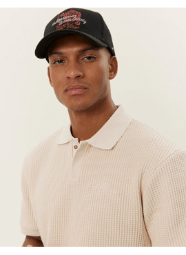 Les Deux MEN Axel Waffle Jersey Polo LDM101220