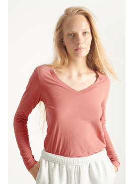 AMERICAN VINTAGE GAMI02EH25 T-SHIRT COL V