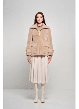 BOMBOOGIE GW9190_FSB5 WOMAN COAT WITH POCKETS