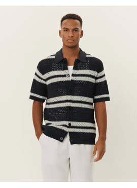Les Deux MEN Gianni SS Knit Shirt LDM310156