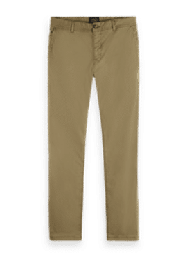 SCOTCH & SODA MOTT- garment dyed pima cotton chino