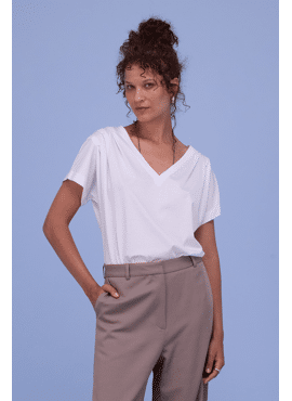 NATHALIE VLEESCHOUWER BLOUSE NVS26B21 BODINE