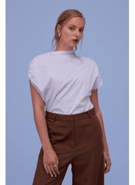 NATHALIE VLEESCHOUWER BLOUSE NVS26B24 FELINE