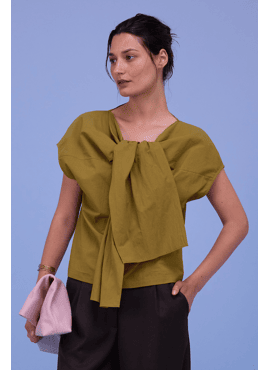 NATHALIE VLEESCHOUWER BLOUSE NVS26B33 HARRIET