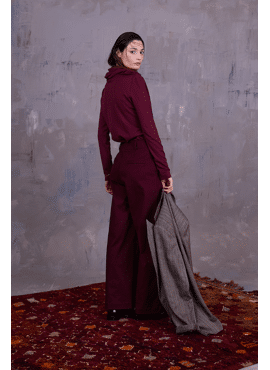 NATHALIE VLEESCHOUWER BLOUSE NVW25B09 GEORGINA