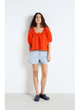 AMERICAN VINTAGE SHORT PAY06AE26 SHORT COURT JEANS