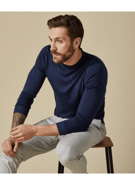 PROFUOMO CREW NECK PULLOVER