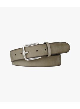 PROFUOMO BELT LEATHER ARMY PPVR10001