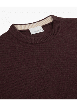 PPWJ30028 PULLOVER CREW NECK D RED PROFUOMO