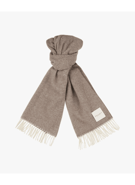 PPWS30013B SCARF WOOL BROWN PROFUOMO