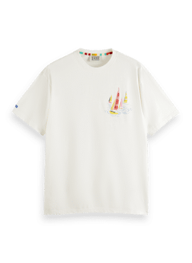 SCOTCH & SODA Front Back Artwork T-shirt 175572