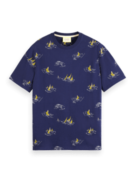 SCOTCH & SODA All Over Print T-shirt 175567