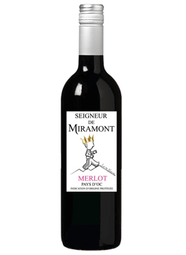 Seigneur de Miramont Merlot 2023 IGP Pays D’Oc