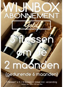 Wijnbox abonnement 3 maand