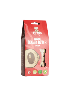 Dog Organic Biscuits - Doggy Bites - Beef Bio Premium