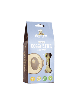 Dog Organic Biscuits - Doggy Bites - Cod Fish