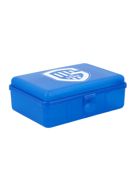 Lunch box - blue/white