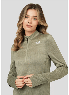 Half Zip Women