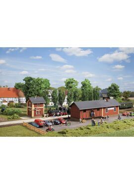 AU11435/Bahnhof Steinbach mit Wasserhaus