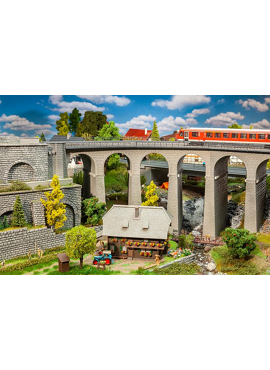 FALLER 120466 / VIADUCT SET, 2-SPORIG, GEBOGEN