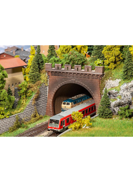 FALLER 120570 / 2 TUNNELPORTALEN, 2-SPORIG