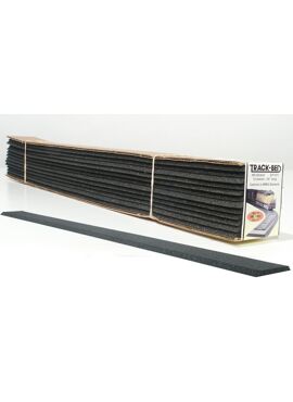 Woodland scenics ST1471/H0 - Railbedding strips (60,9 x 4,44 cm x 5 mm) - 12 stuks