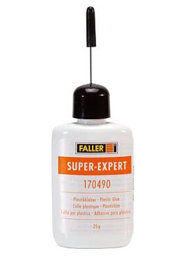 FALLER 170490 / SUPER-EXPERT, PLASTICLIJM , 25 G