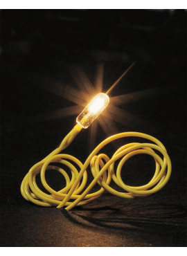 FALLER 180671 / MINI DRAADLAMPJE, WIT