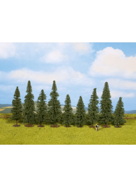NOCH 25086 / Dennen 8-12 cm, 9 stuks