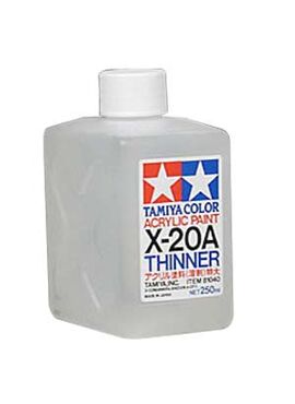 TAMIYA 81040 / X-20A Thinner (250cc) Acryl Paint