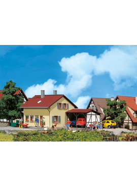 FALLER 131358 / BUITENHUIS MET UITBOUW