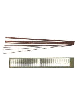 HEKI 6520 / Metalen reling H0,  20 cm