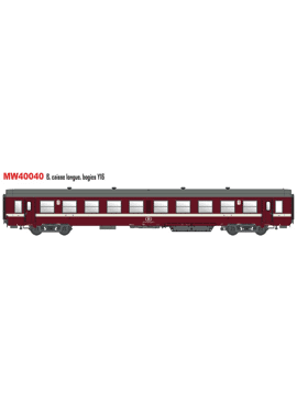 LSModels MW40040 / K4 rijtuig 2de kl.