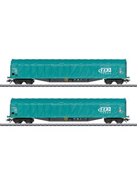 M47164 / Set Schuifwand wagons met zeildoek NMBS
