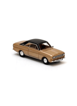NEO 87331 / Ford Taunus P6 Coupe 15M 1968 gold metallic / black 