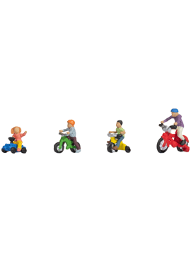 NOCH 15908 / Kinderen op kinderfietsen