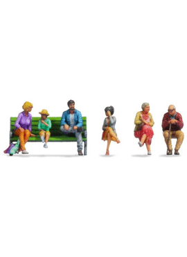 NOCH 44521 / Z Zittende figuren