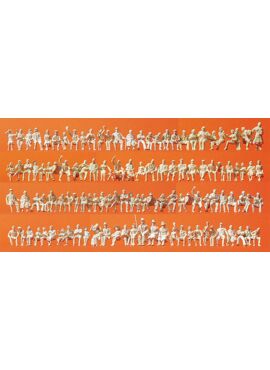 Preiser 16328 / 120 zittende personen (ongeschilderd)