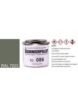 SOMMERFELDT 086 / betongrijs RAL 7023 voor Masten (ca.50g) 