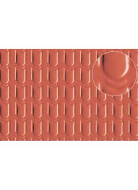 SLATERS0441 / Pantile Roof Large 4mm red