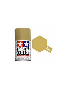 TAMIYA 85003 / Acryl TS3 JAUNE SOMBRE         Spuitbus 100ml