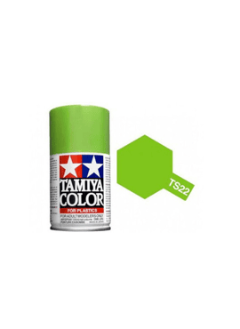 TAMIYA 85022 / Acryl TS22 VERT CLAIR BRILLANT Spuitbus 100ml