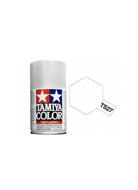 TAMIYA 85027 / Acryl TS27 BLANC MAT           Spuitbus 100ml